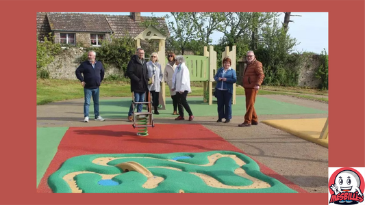 Inauguration of the Fermanville Billodrome: Mes-Glassmarbles presents a new relaxation and games area