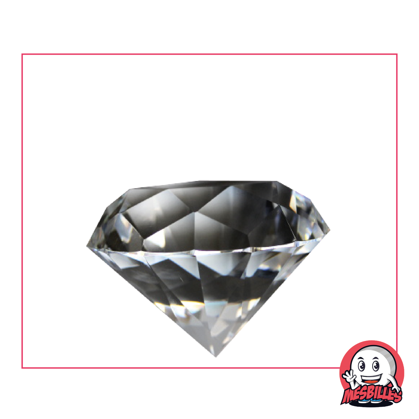 1 Diamond Art Crystal 20 mm