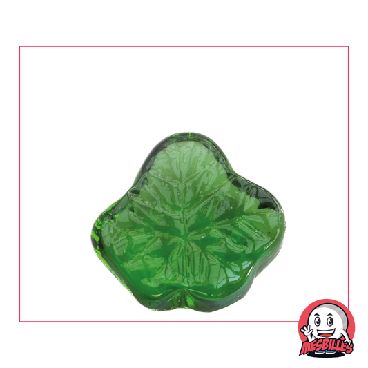 1 Green Maple Leaf Marble
