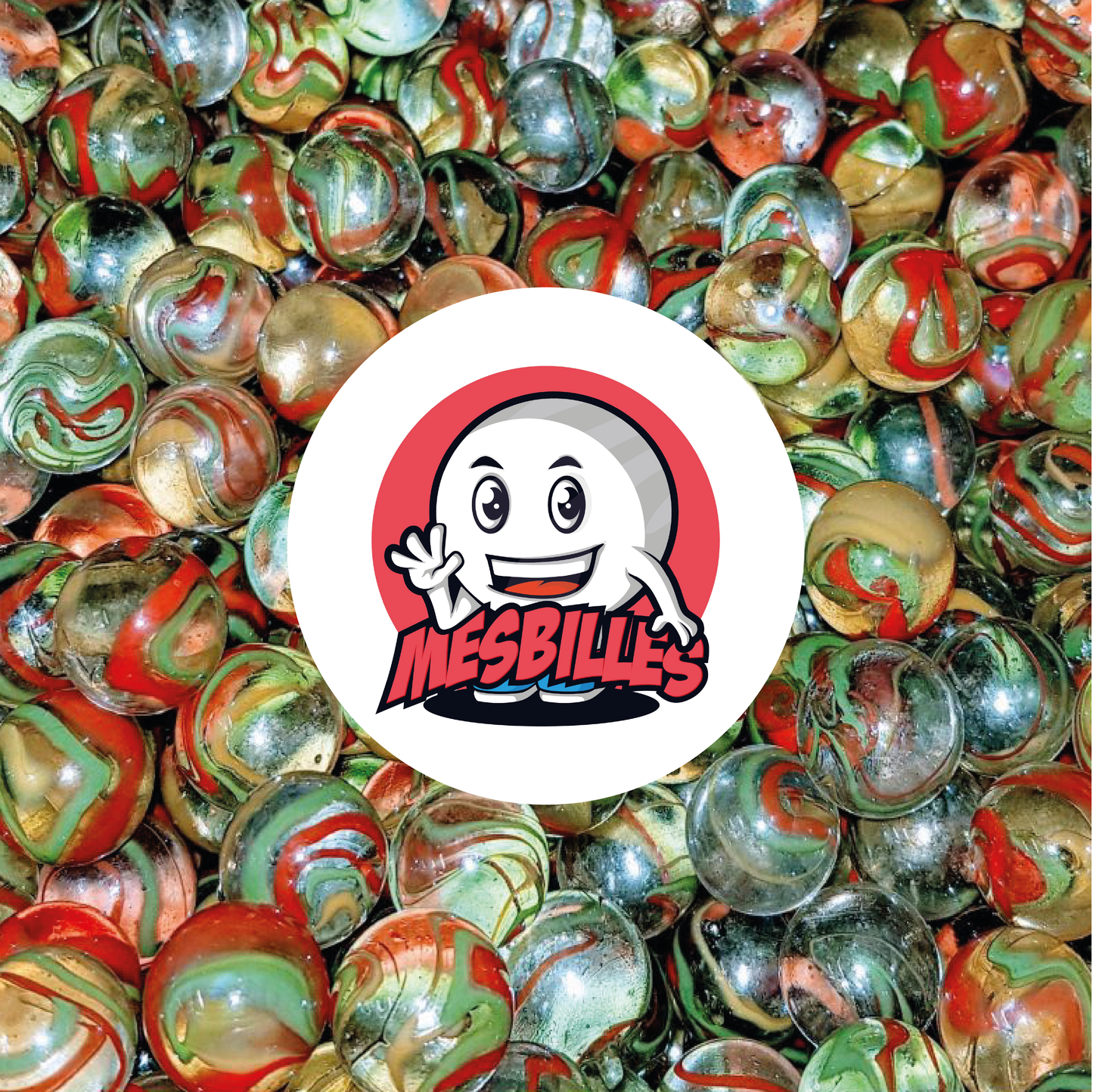 An explosion of translucent colours with every bounce: discover the Festival marble, sold individually on the My-Glassmarbles website. These crystal-coloured glass Marbles reveal traces of Yellow, Red and Green, adding a festive atmosphere to your games. Let yourself be carried away by this festival of colour.