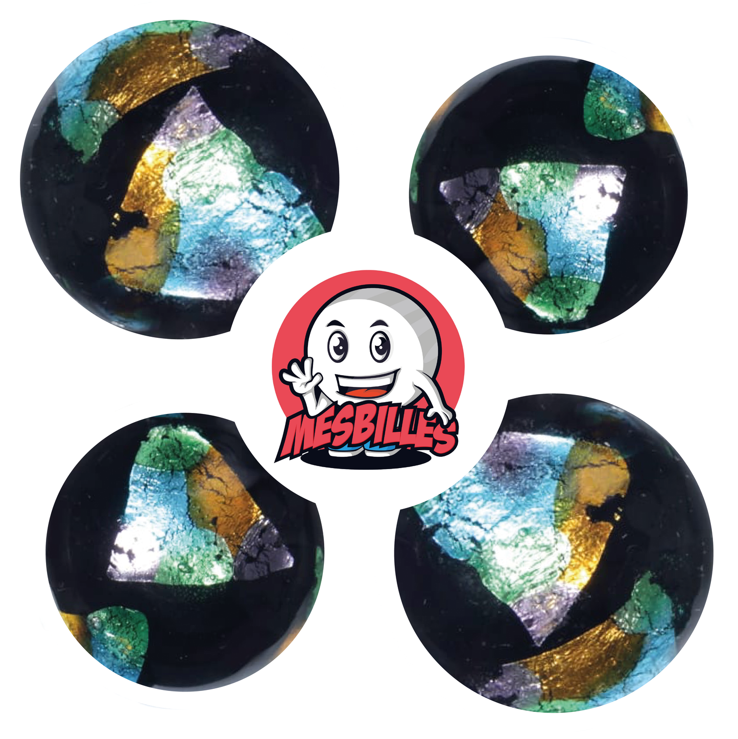 1 Marble Art Pyramid 22 mm