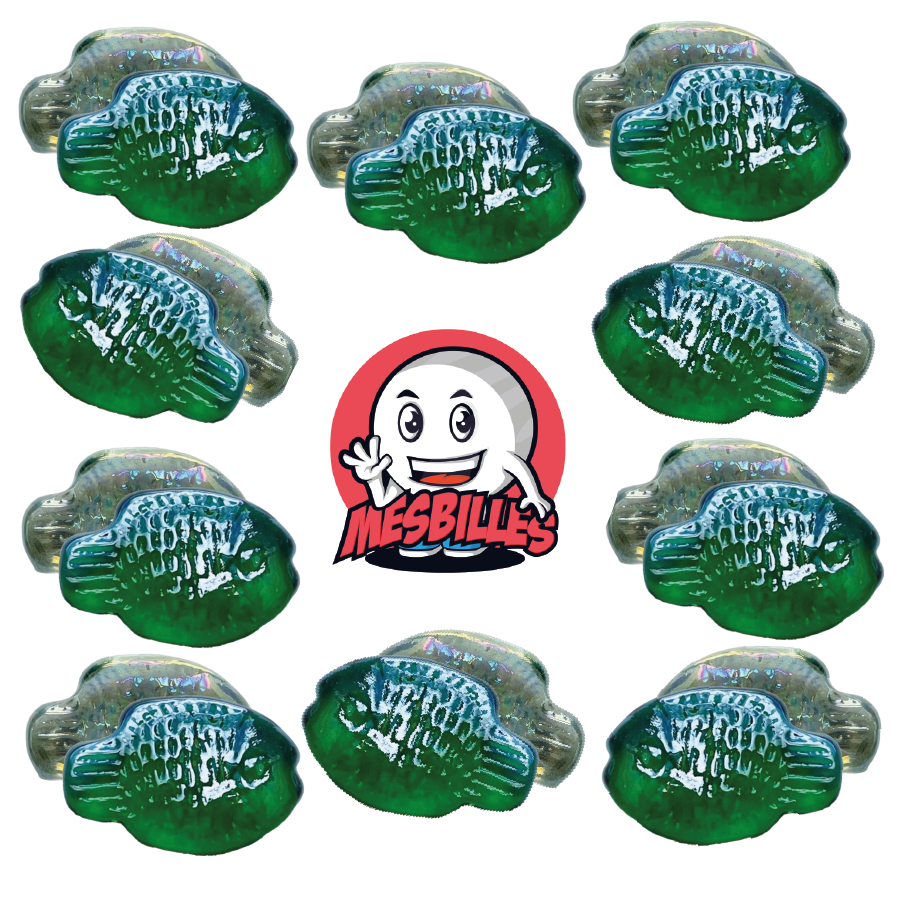 Flat Marbles are very rare, making them particularly suitable for collecting, but also for swapping between marble players.