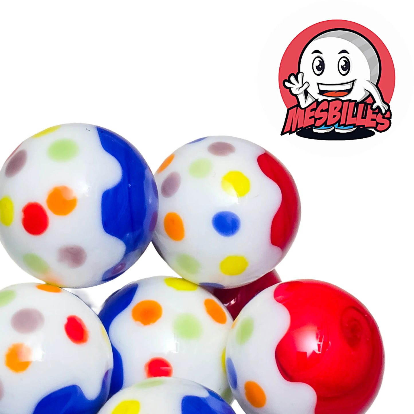 1 Marble Art Champi Red 16 mm