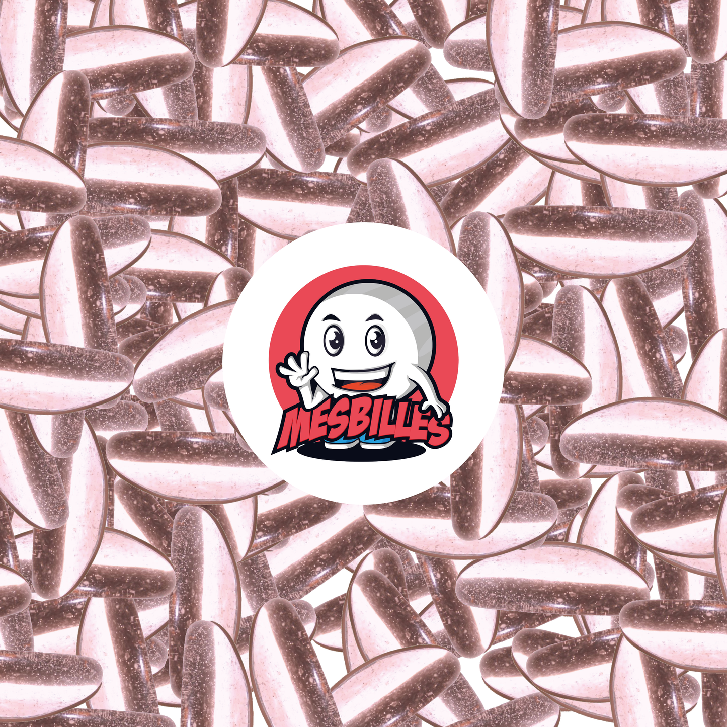 1 Light Pink Goddess Tear Marble