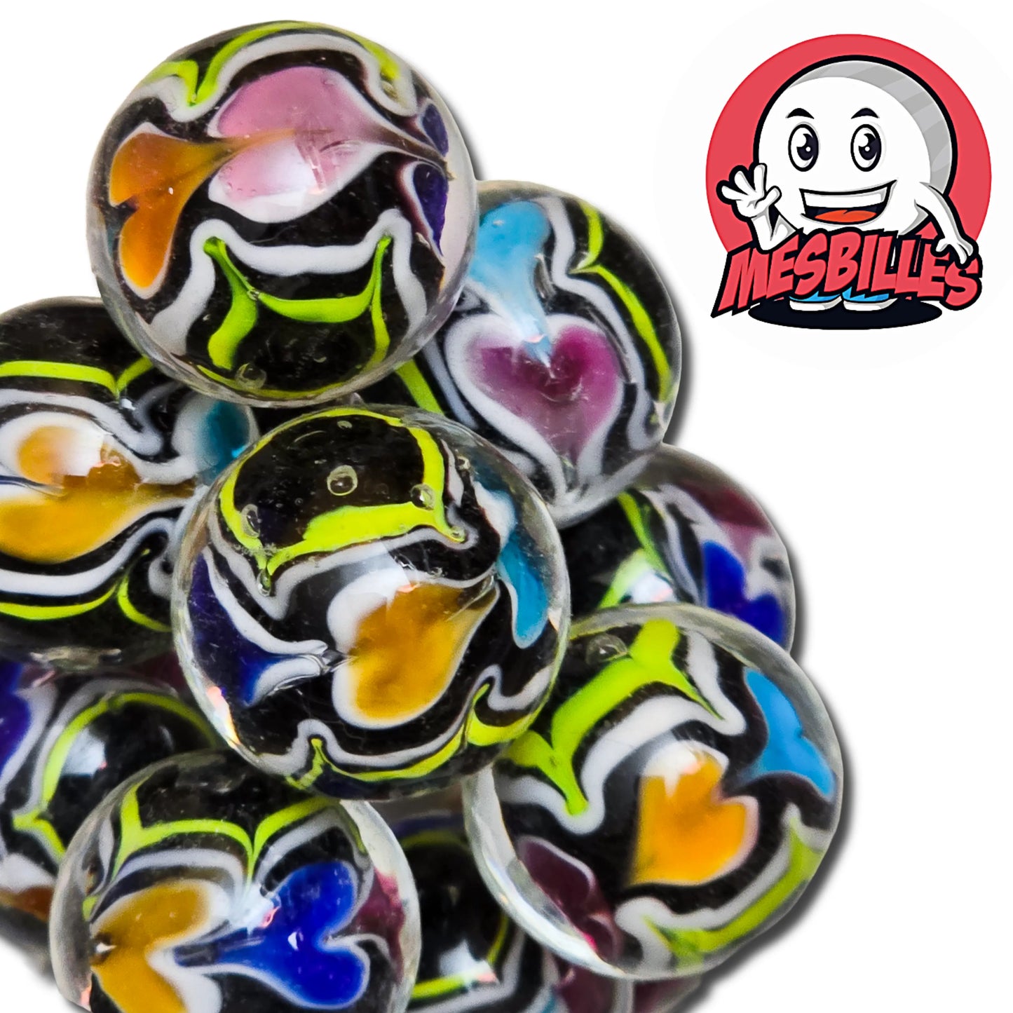 1 Marble Art Crown Love 22mm