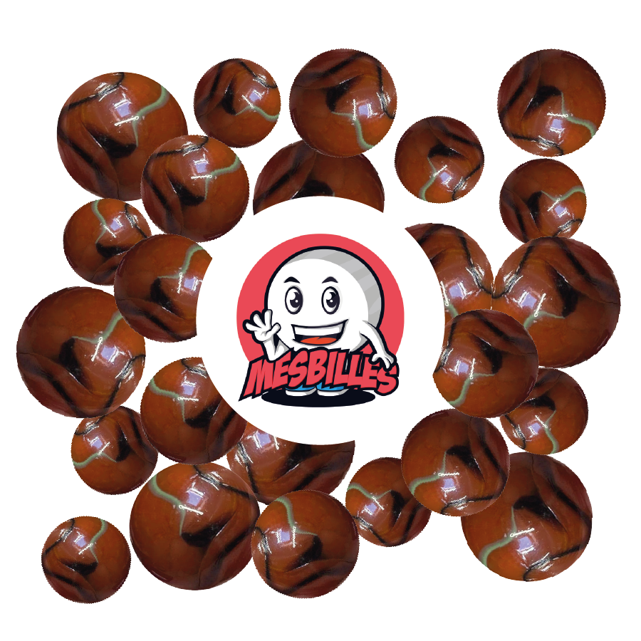 This Troll Marble is a 35 mm Glass Marble On the My-Glassmarbles website, Marbles are available from 8 mm diameter up to 50 mm diameter and more for certain families of Marbles.