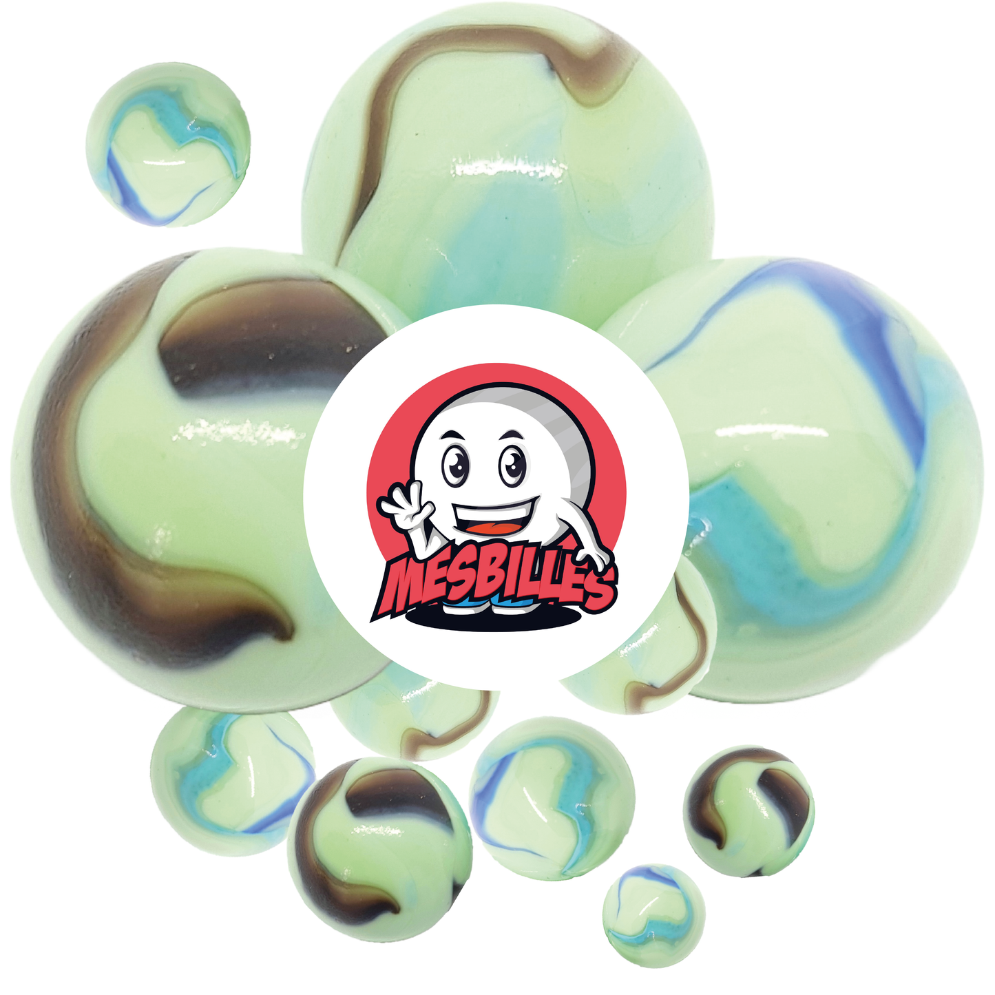 1 Marble Monet 16 mm