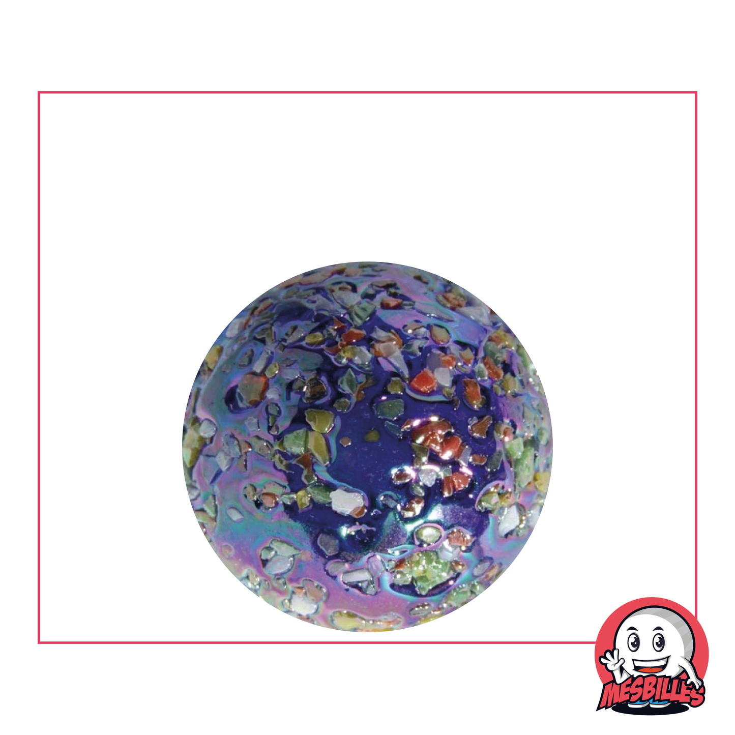 1 Nugget marble star 25 mm