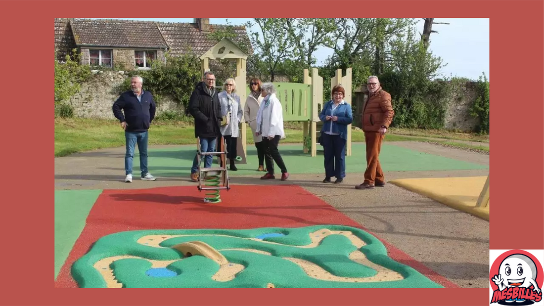 Inauguration of the Fermanville Billodrome: Mes-Glassmarbles presents a new relaxation and games area