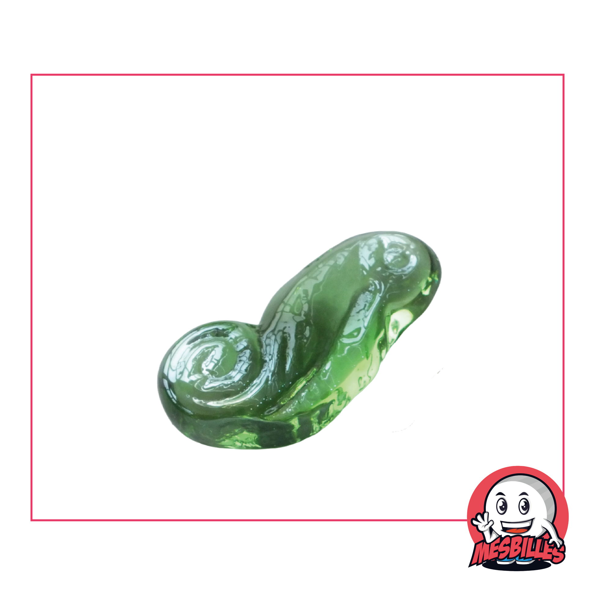 Marbles Green Glass Seahorse, a design inspired by the emerald hues of the sea floor