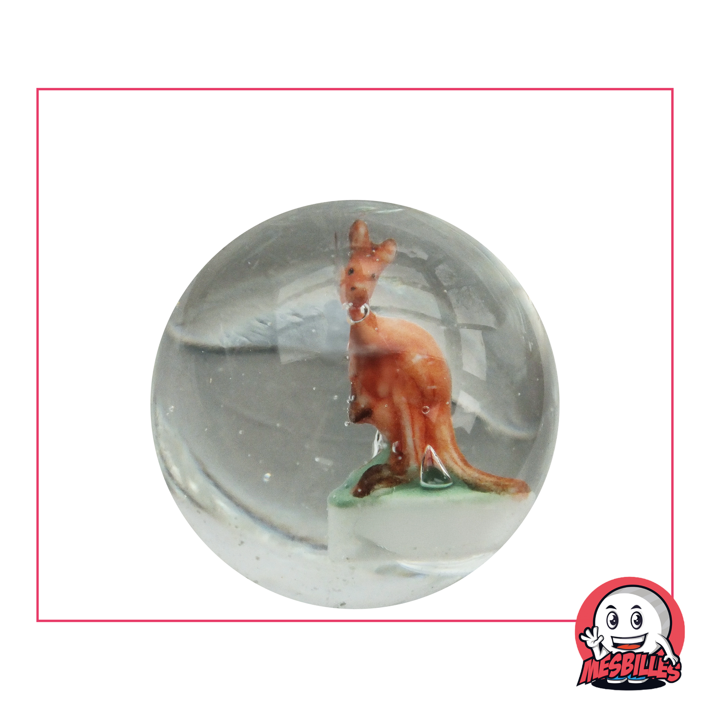 1 Kangaroo Inlay Marble 35 mm