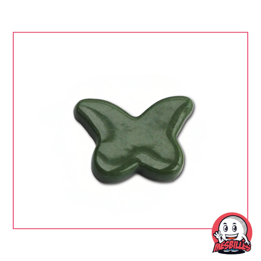 1 Marble Butterfly Green Pearl extra flat
