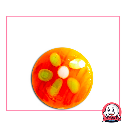 A touch of floral petals, for lovers of delicate marbles.