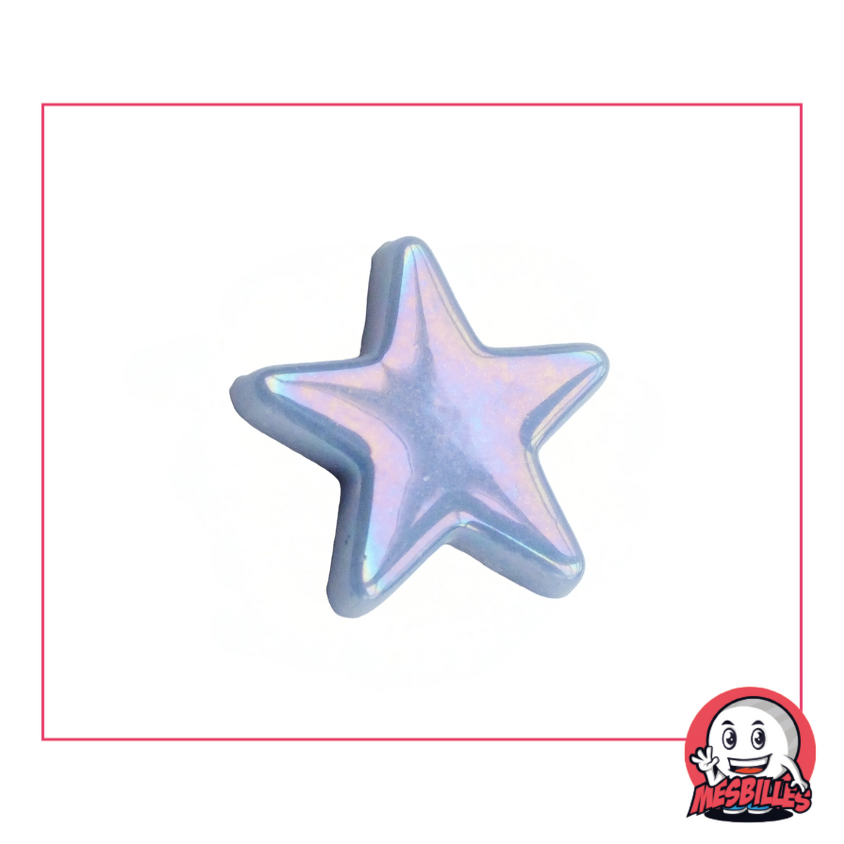 1 Marble star Glossy Blue extra-flat