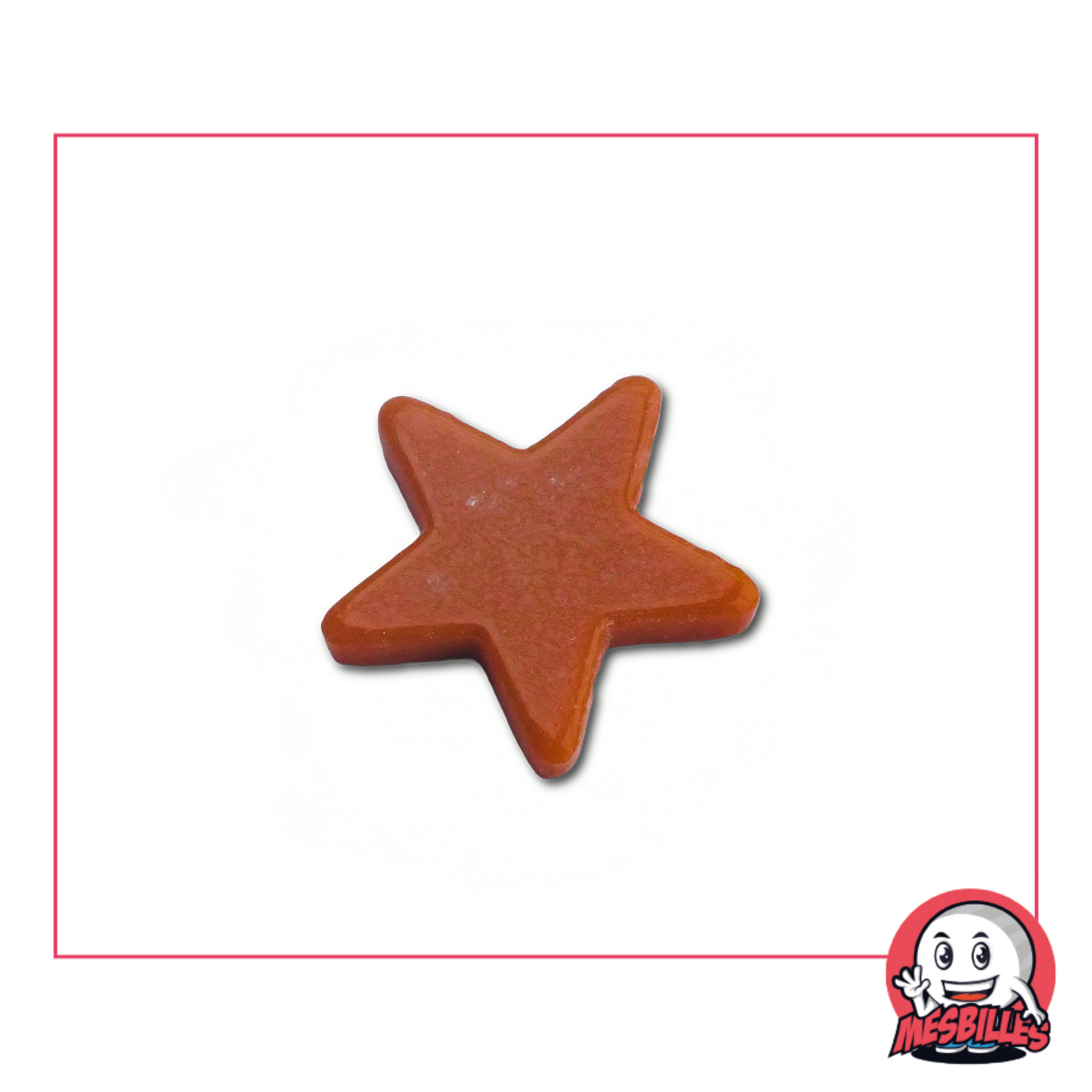 1 Marble star Pearl Chocolate extra-flat