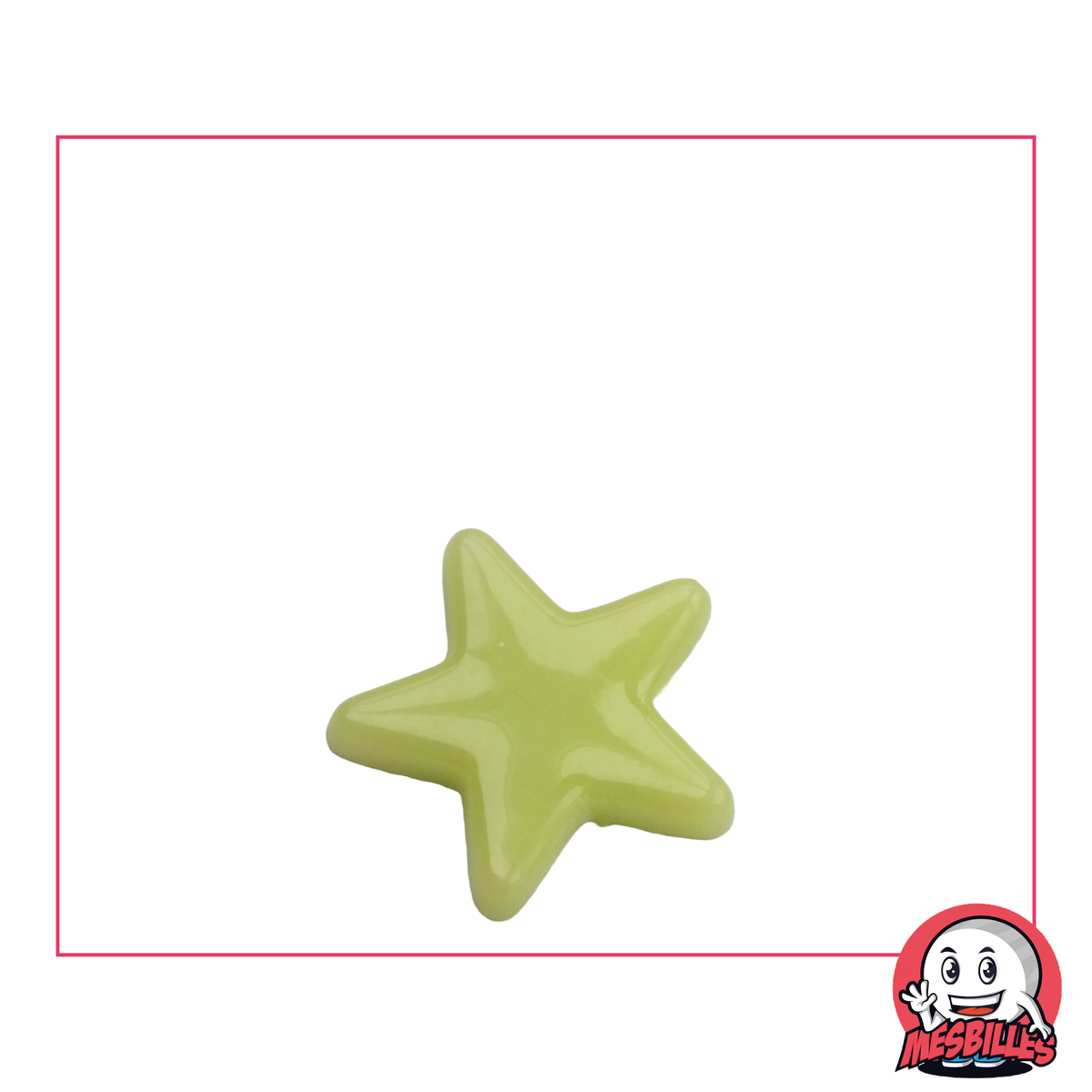 1 Marble star Pearl Yellow extra-flat