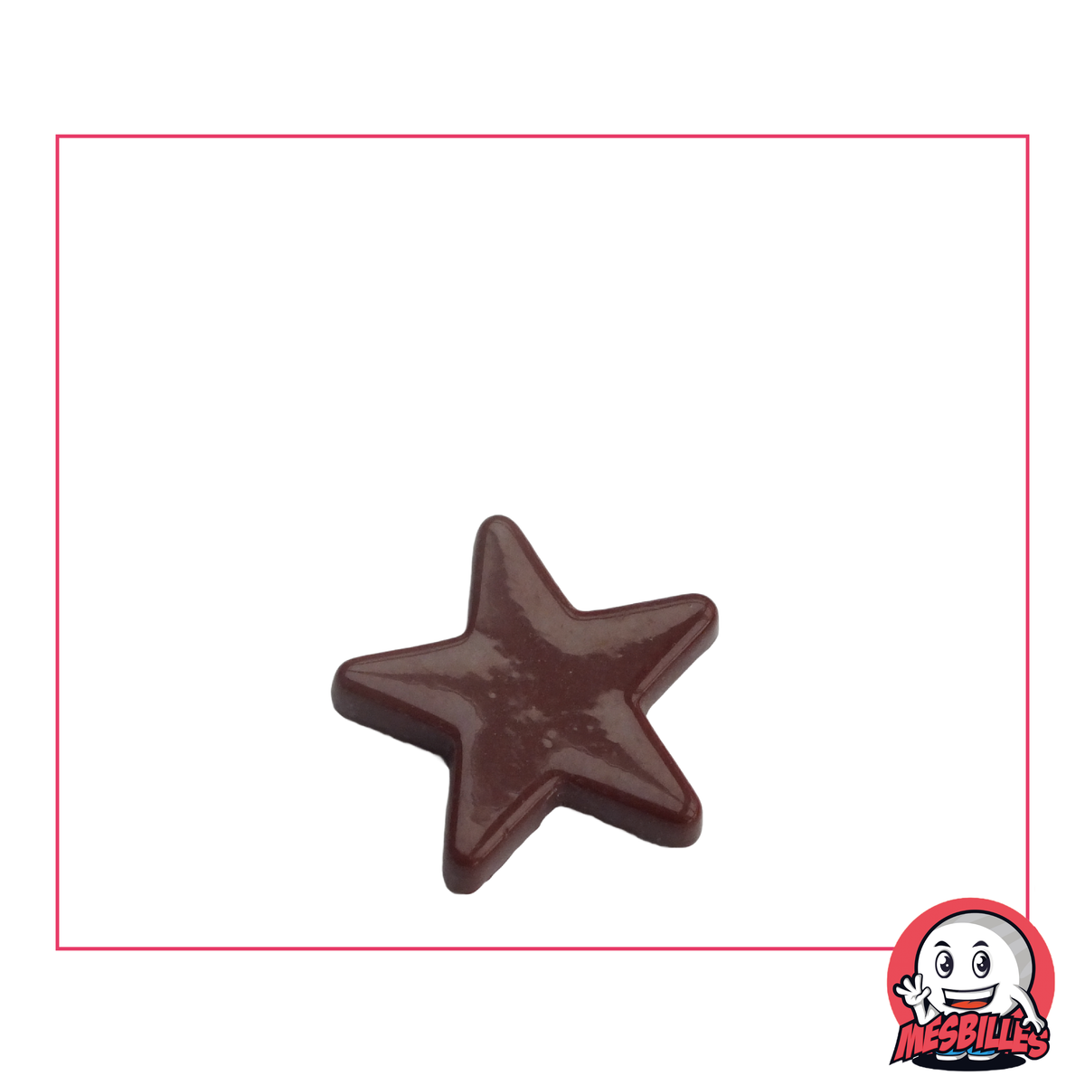 1 Marble star Pearl Brown extra-flat