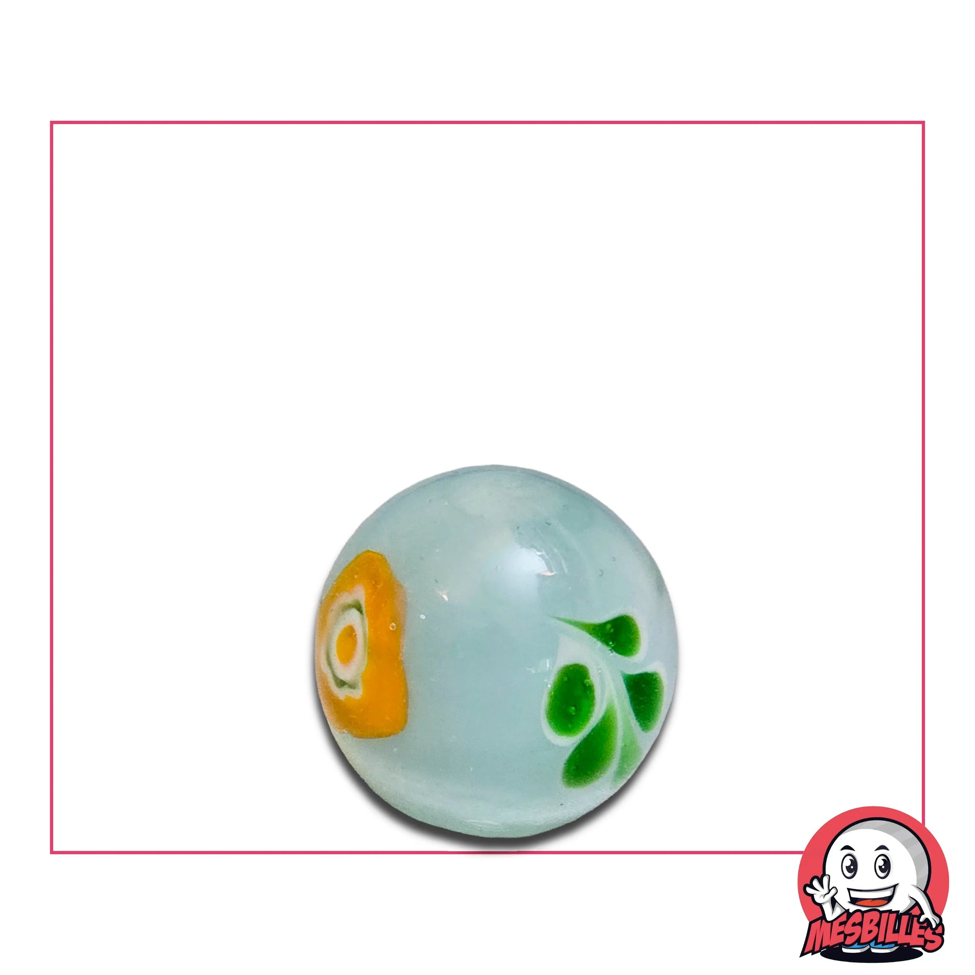 Une bille en l'honneur des fonds marins. Bille Art Sous-marine 16 mm