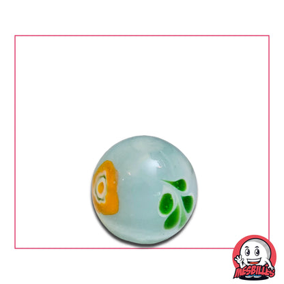 Une bille en l'honneur des fonds marins. Bille Art Sous-marine 16 mm