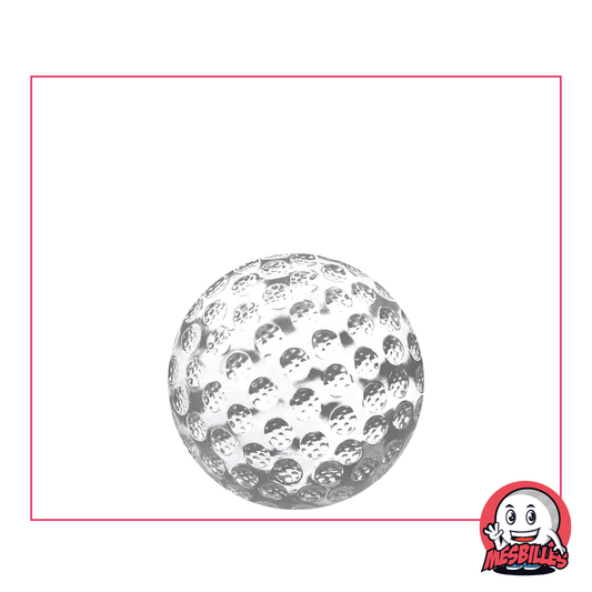 1 Crystal Golf Ball Marble 20 mm