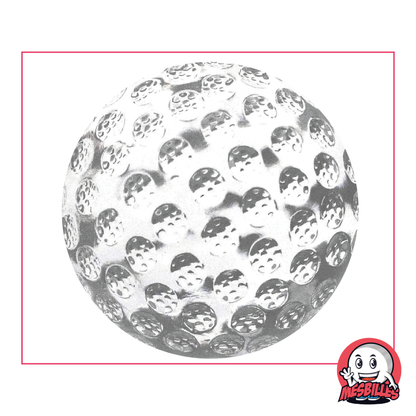 1 Crystal Golf Ball Marble 50 mm