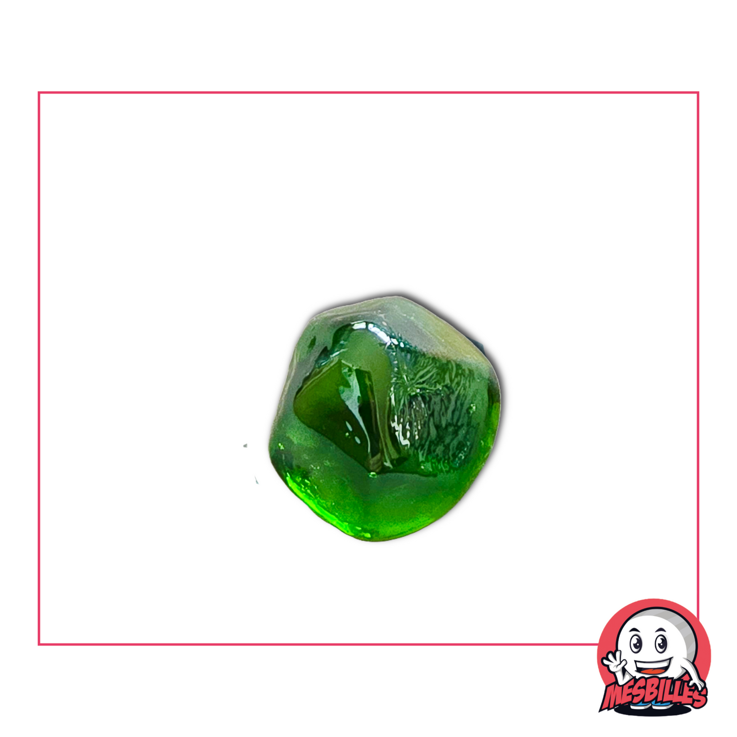 My-Glassmarbles offers you the Green Cone Marble.