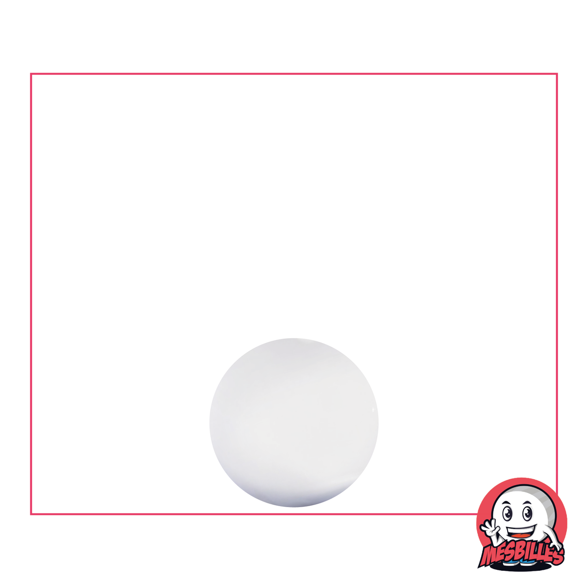 Bille ronde Loupe Cristal