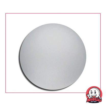 Bille en Cristal de Bohème Dépoli de 45 mm, bille givrée qui ne risque pas de fondre au soleil.