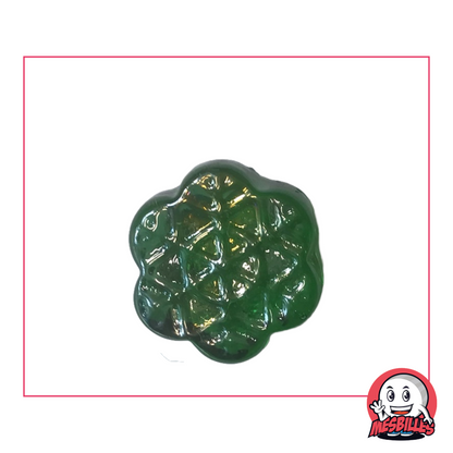 Green Marble - Original, Flat and Translucent | My-Glassmarbles