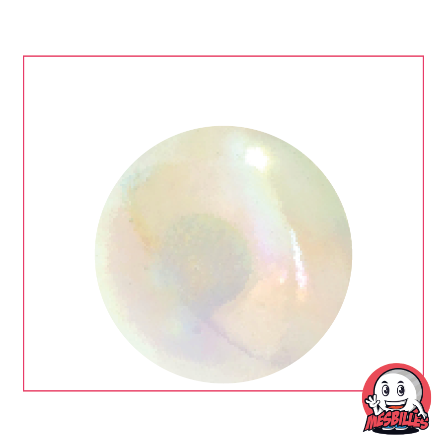 1 Crystal Iridescent Marble 30 mm