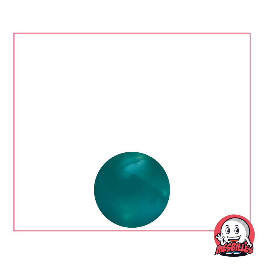 1 Duck Blue Soft-Translucent Marble 08 mm