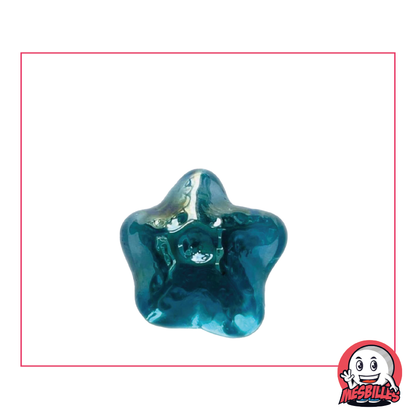 Marble Star Navy Light Blue, the ocean of Shaped Marbles on My-Glassmarbles