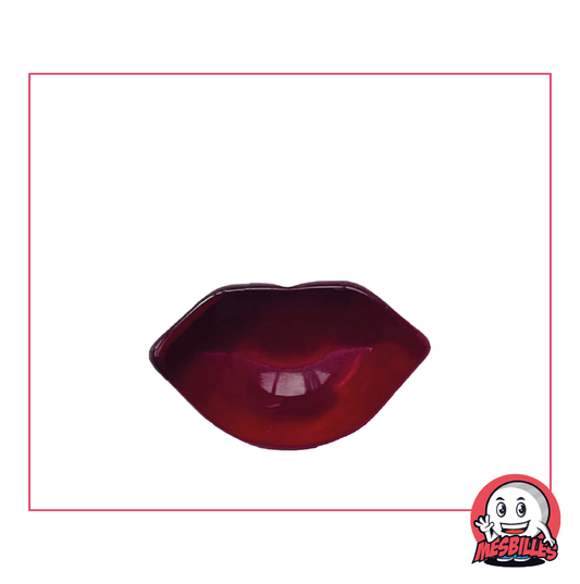 Marble Extra-flat Kiss Red, the fire of the Shaped Marbles at My-Glassmarbles