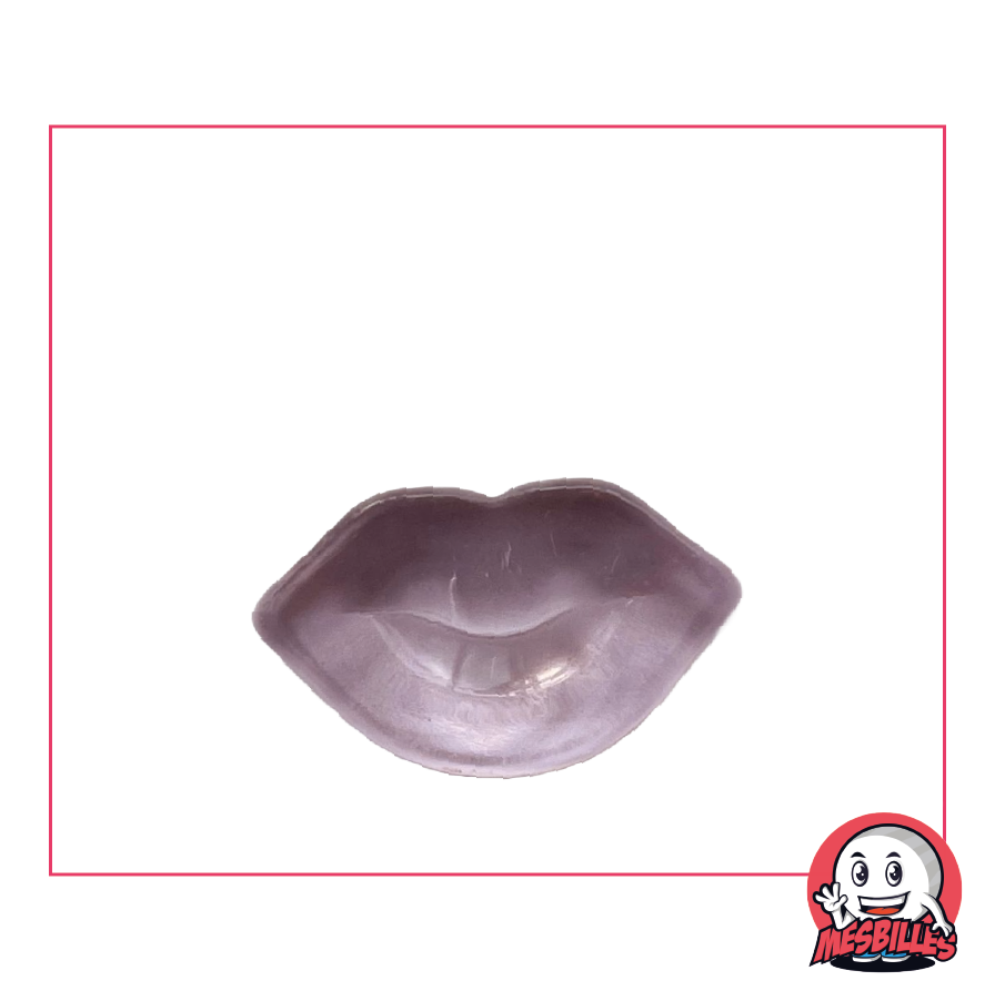 Extra-flat Kiss Marble Rose-Clair, the softness of the Marbles at My-Glassmarbles