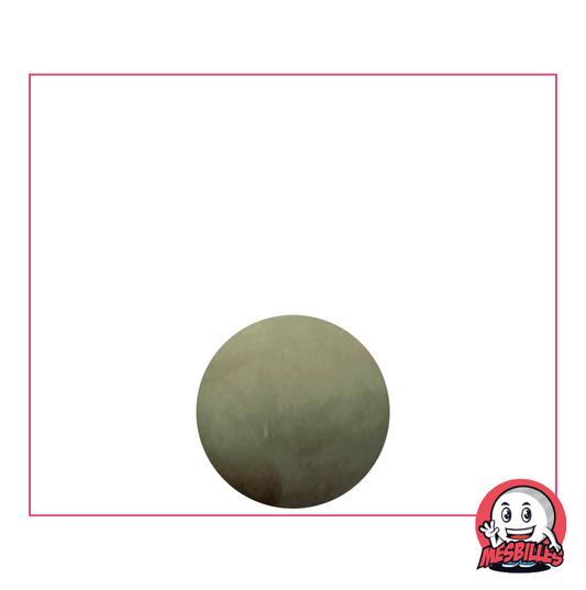 14 mm Grey Pearl Marble - Elegant and Mysterious Grey Opaque Glass - My-Glassmarbles
