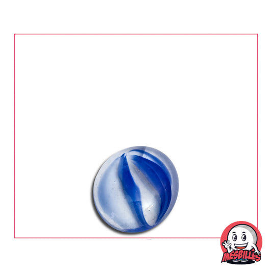 Cette bille Plate Froissé Bleu 18 mm est également nommée Bille Galet en Verre, elle est utilisée pour Jouer, Décorer ou Collectionner. Pourquoi choisir une bille plate en verre froissé bleu ? Cette bille unique offre un design texturé et captivant qui se démarque parmi les autres billes.