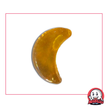 1 Yellow Moon Marble