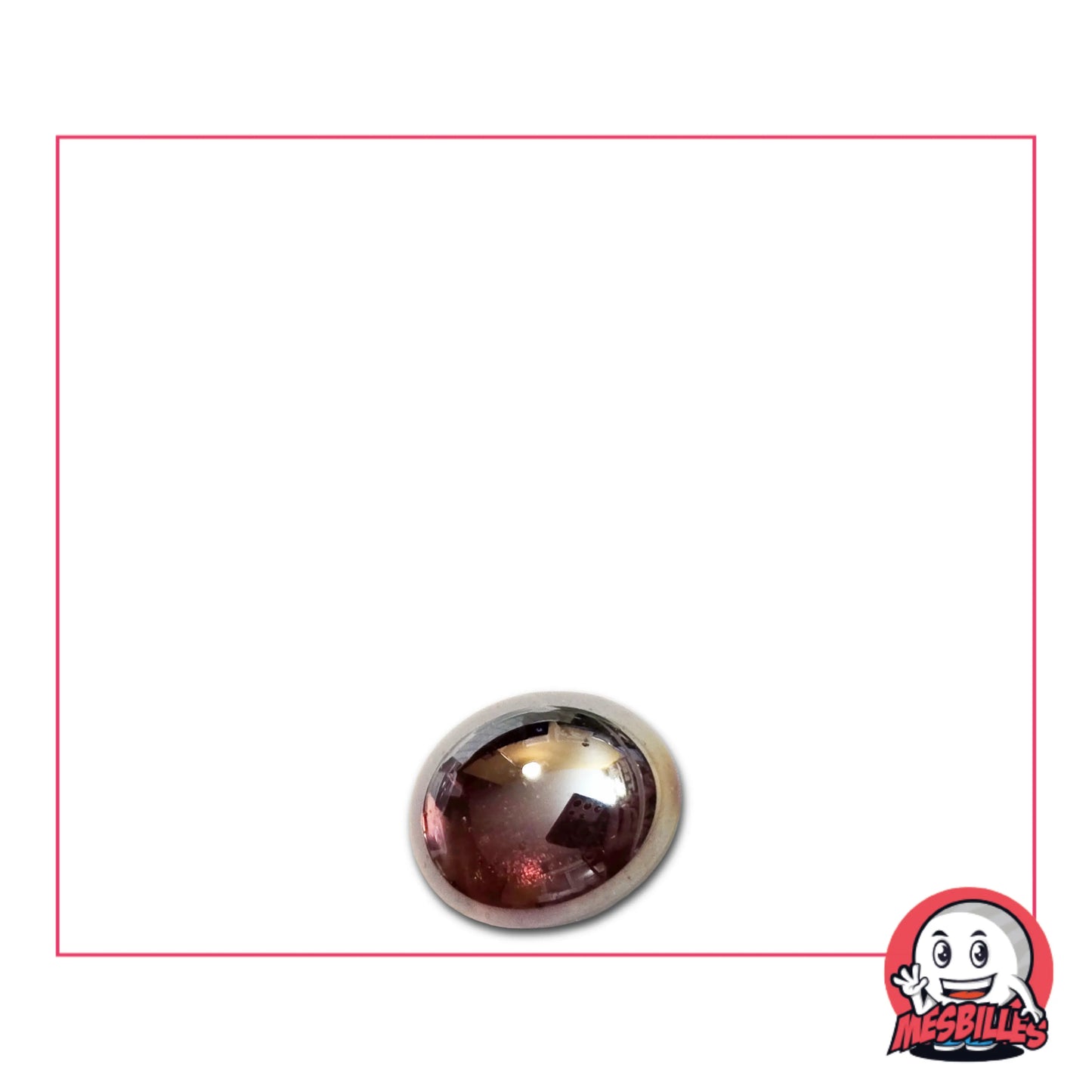 Pour Décorer, Jouer ou Collectionner, Les Petites Billes Plates Violet Irisée de MesBilles sont indispensables.