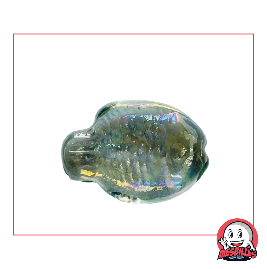 My-Glassmarbles proposes you this Marble in Translucent glass of Crystal Colour : the Marble Koï fish.