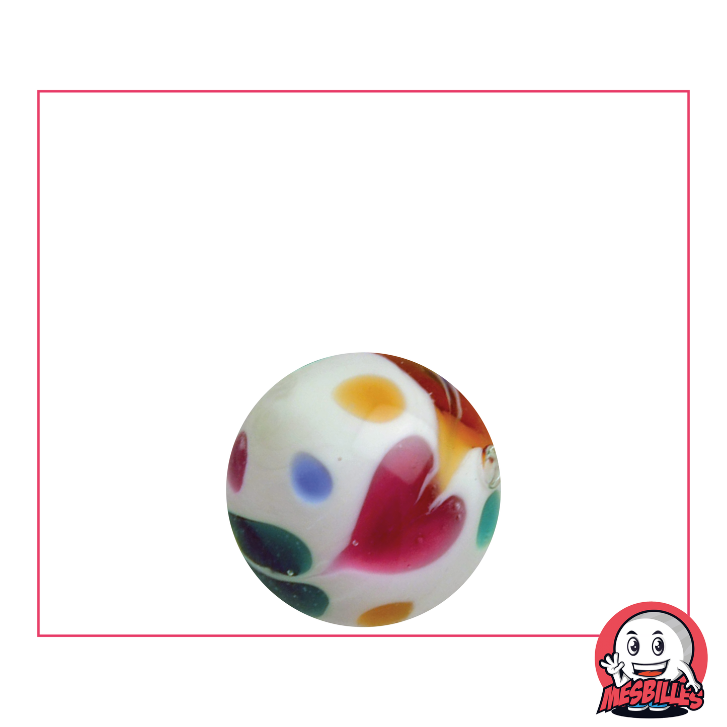 Savourez l'Art avec la Bille d'Art Ice Cream Blanc : à déguster sans modération.