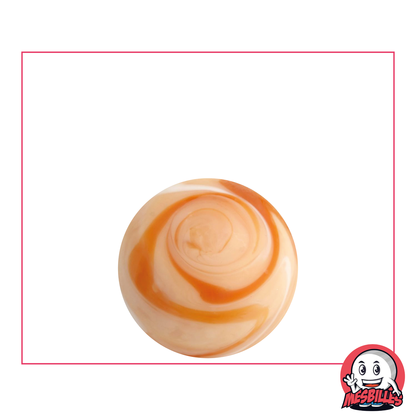 1 Marble Art Sandstorm Peach 22 mm