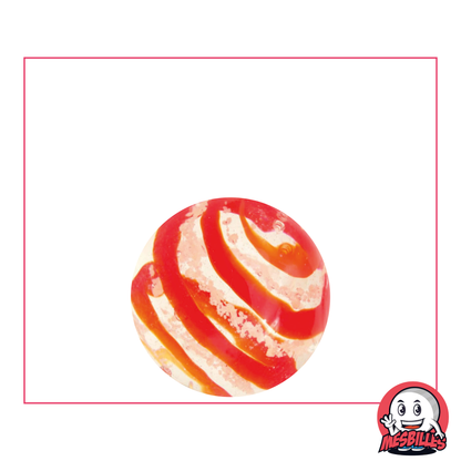 1 Marble Art Tourbillon Phosphorescent Red 25 mm