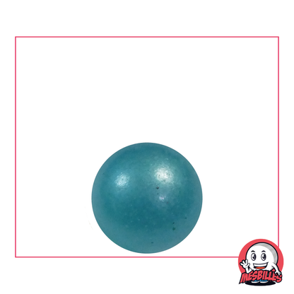 A soft touch for bags of Marbles: 16mm Clear Blue Marble in Glass