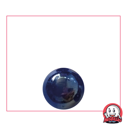 1 Blue-Night Iridescent Marble 14 mm