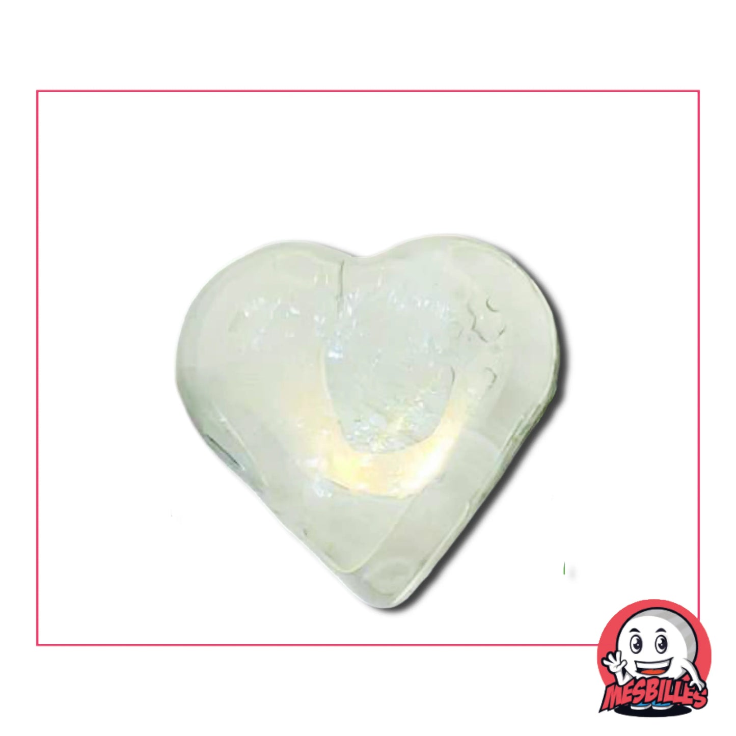 Dans le monde des billes, les Billes Formes coeur font figure de stars. 