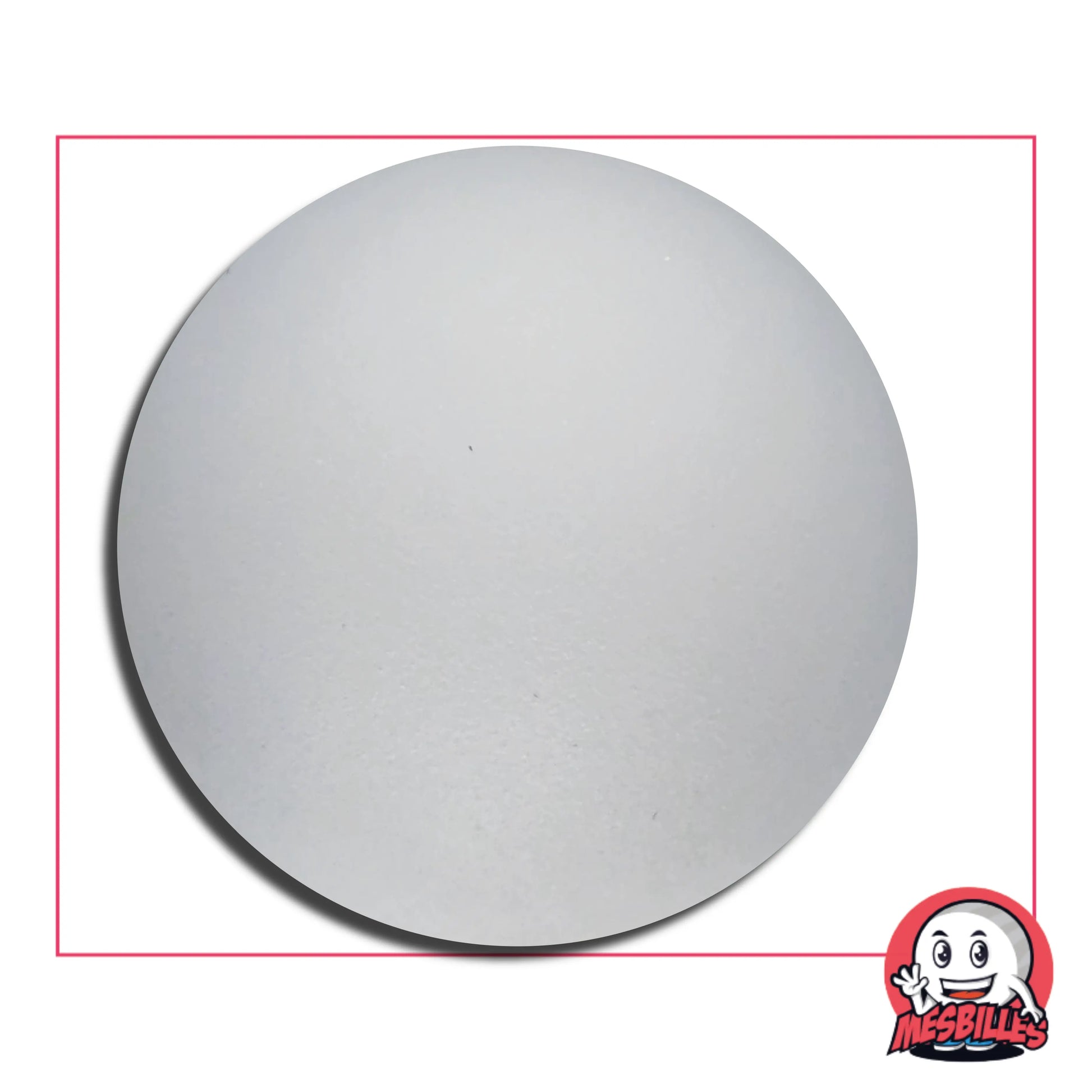 Une Bille 200 mm qui bien que d'allure givrée ne fondra pas