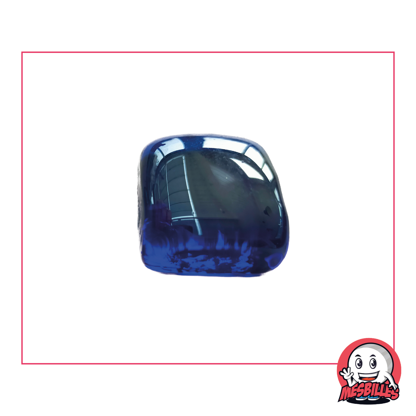 1 Square Midnight Blue Marble