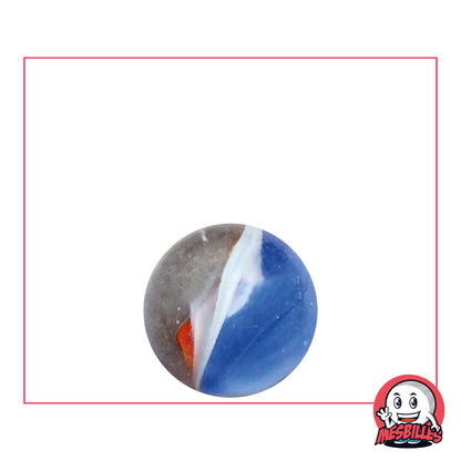 My-Glassmarbles - 16 mm Glass Marble with French Colors
