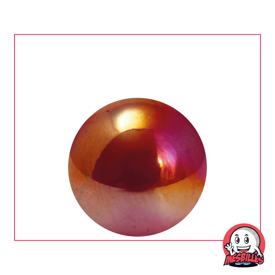 Red Iridescent Marble 25mm - Explosion of Colour Marbles Collections