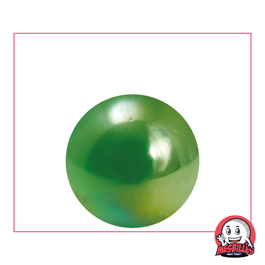 Marble Green Iridescent 25 mm | True beauty lies in simplicity
